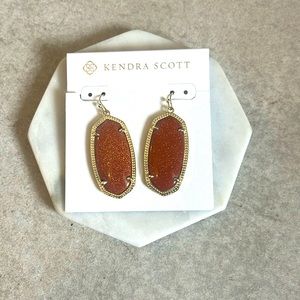 Kendra Scott Elle Burnt Orange Earrings